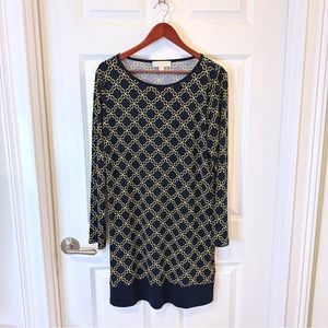 COPY - Michael Kors Navy Chain Link Dress